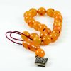 Vintage Orange Mastic Worry Beads Greek Komboloi Sudurus