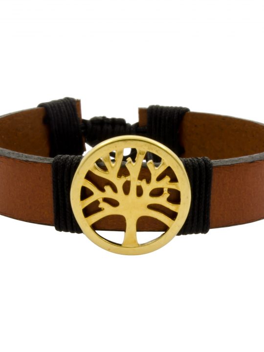 Tree of Life Bracelet Unisex Black Leather Bracelet Friendship Bracelet